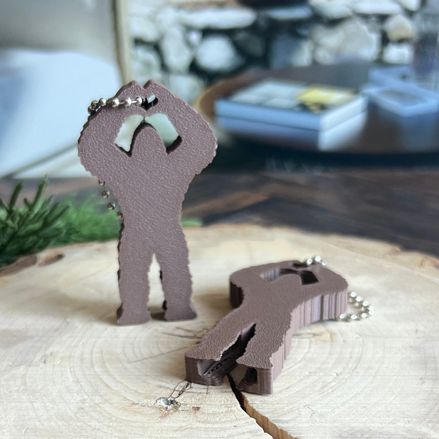 Bigfoot Soda Can Opener Keychain