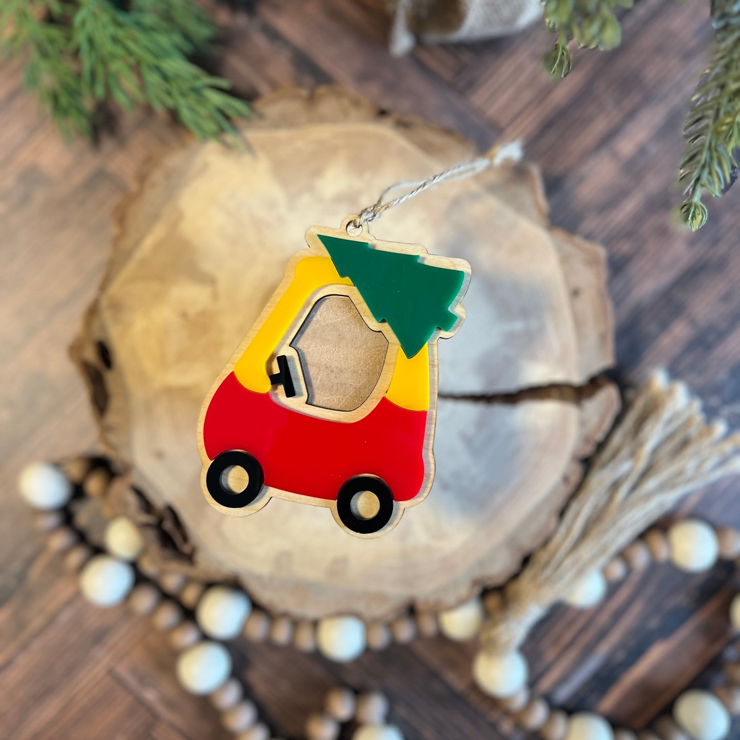 Christmas Car Ornament For Kids