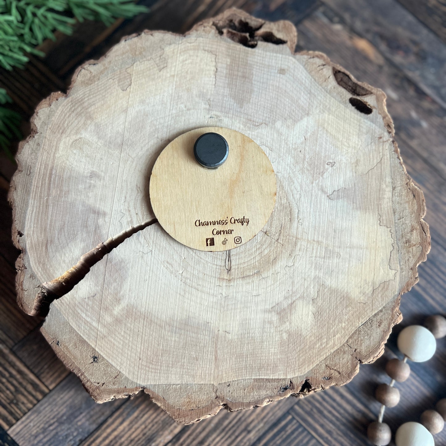 USSVI Bremerton Base Wooden Pin