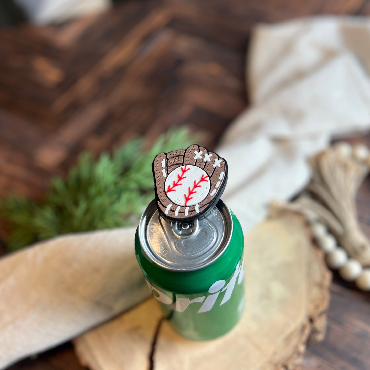 Baseball Soda Can Opener