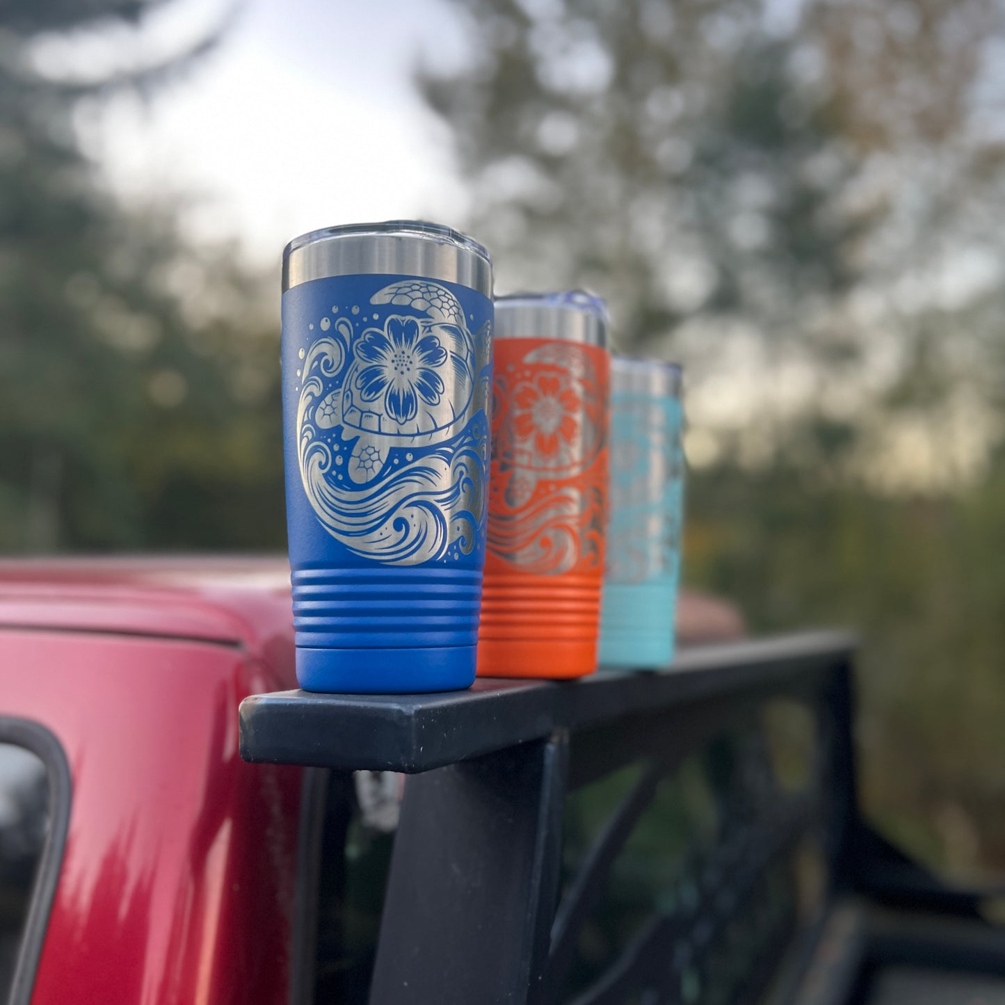 Sea Turtle Travel Coffee Tumbler