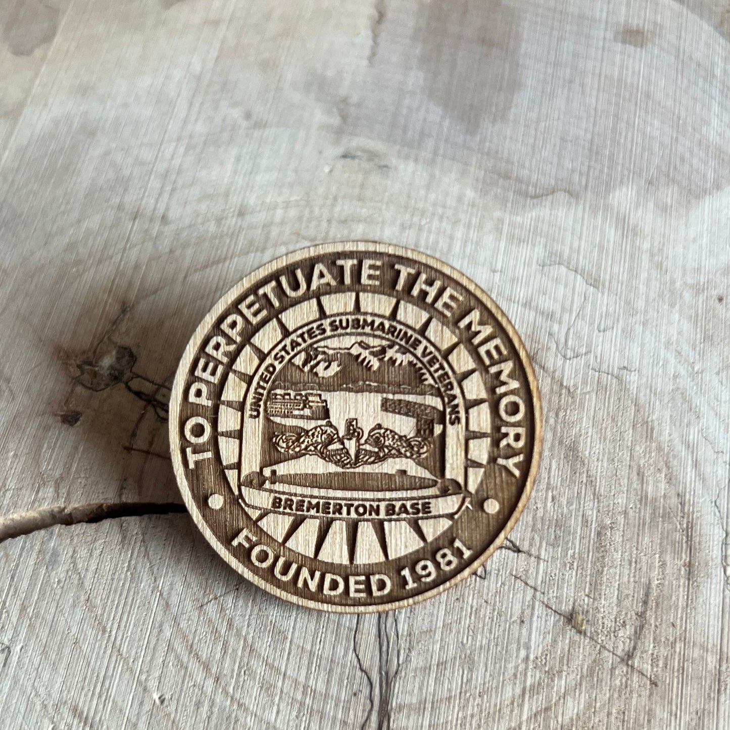 USSVI Bremerton Base Magnet