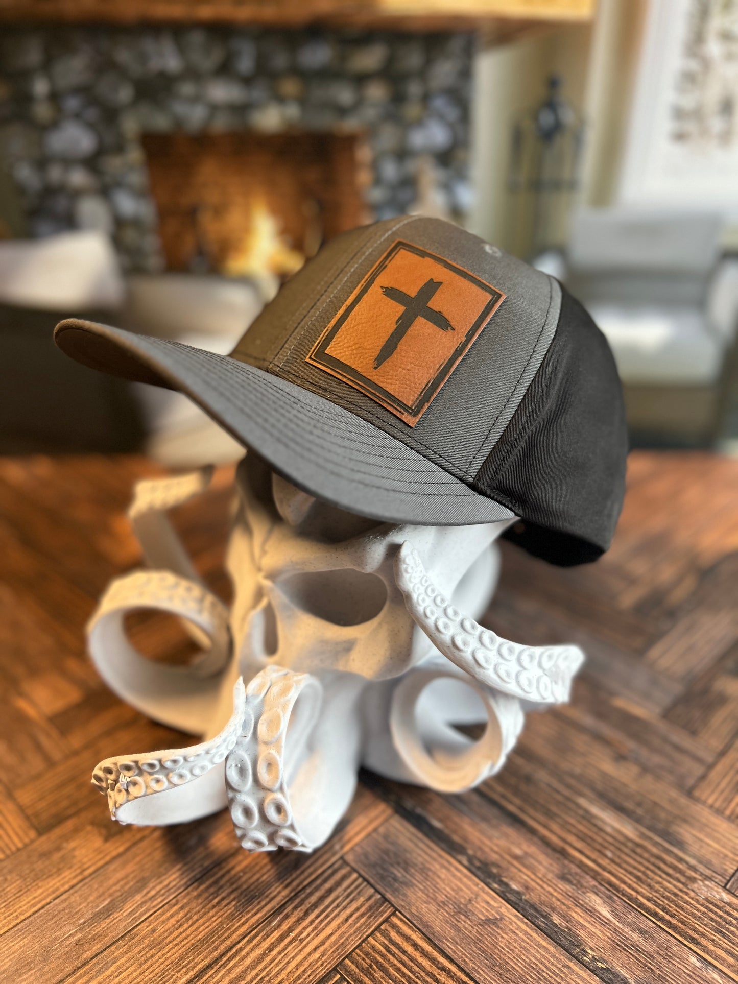 Cross Richardson 312 Charcoal/Black Hat