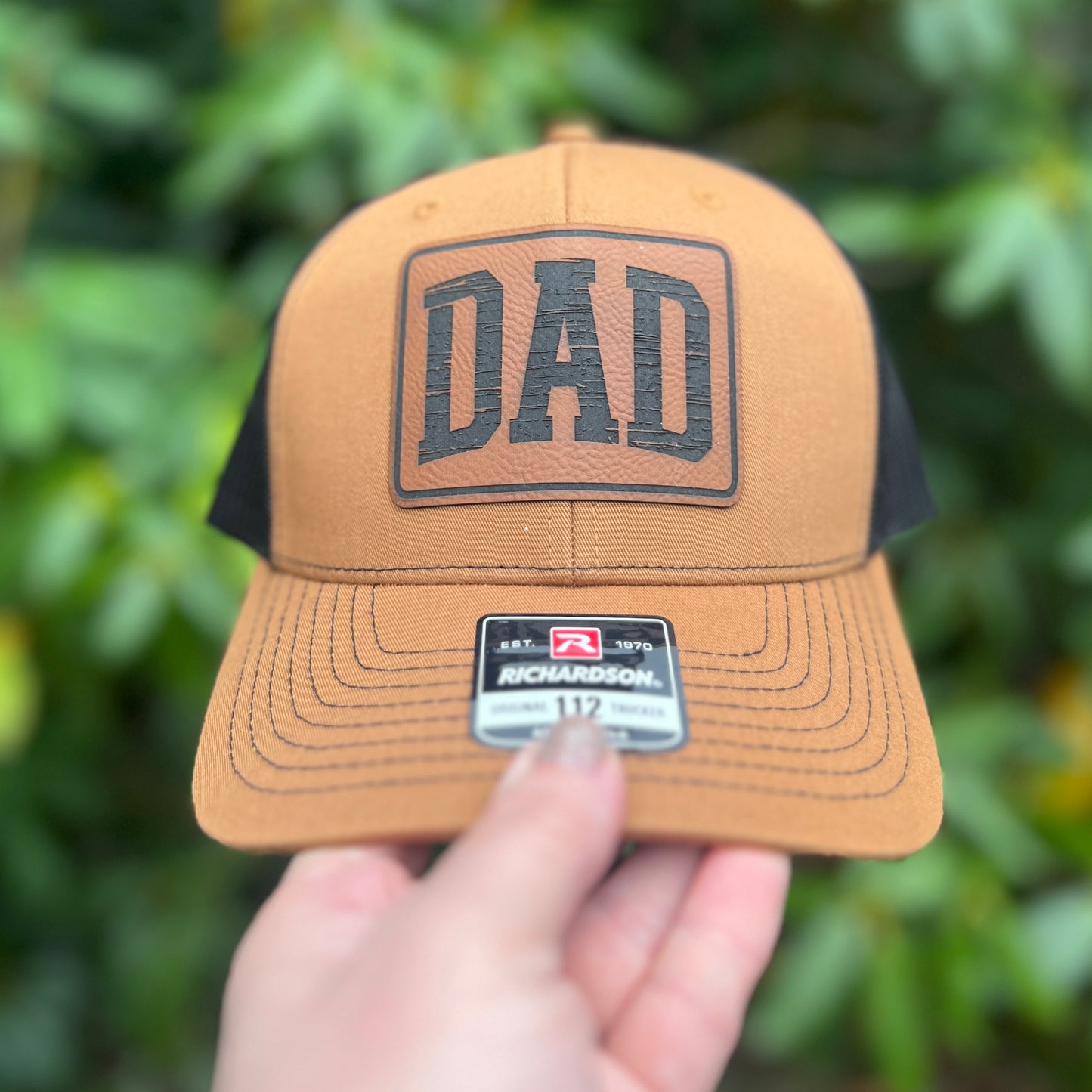Dad Carmel/Black Richardson 112 Trucker Hat