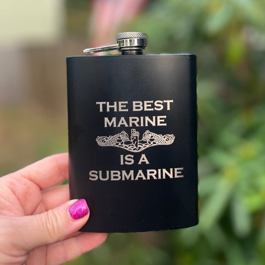 The Best Marine Is a A Submarine Flask