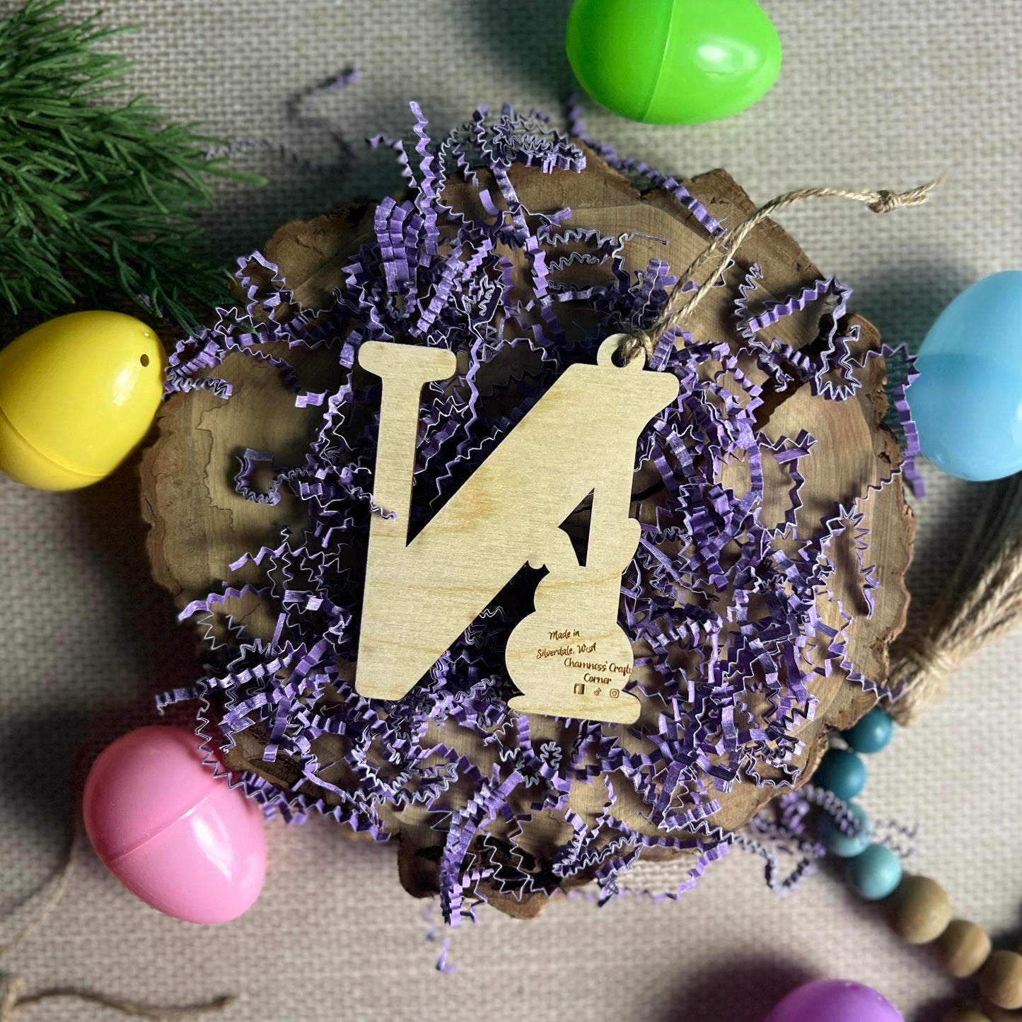 Initial Bunny Tag