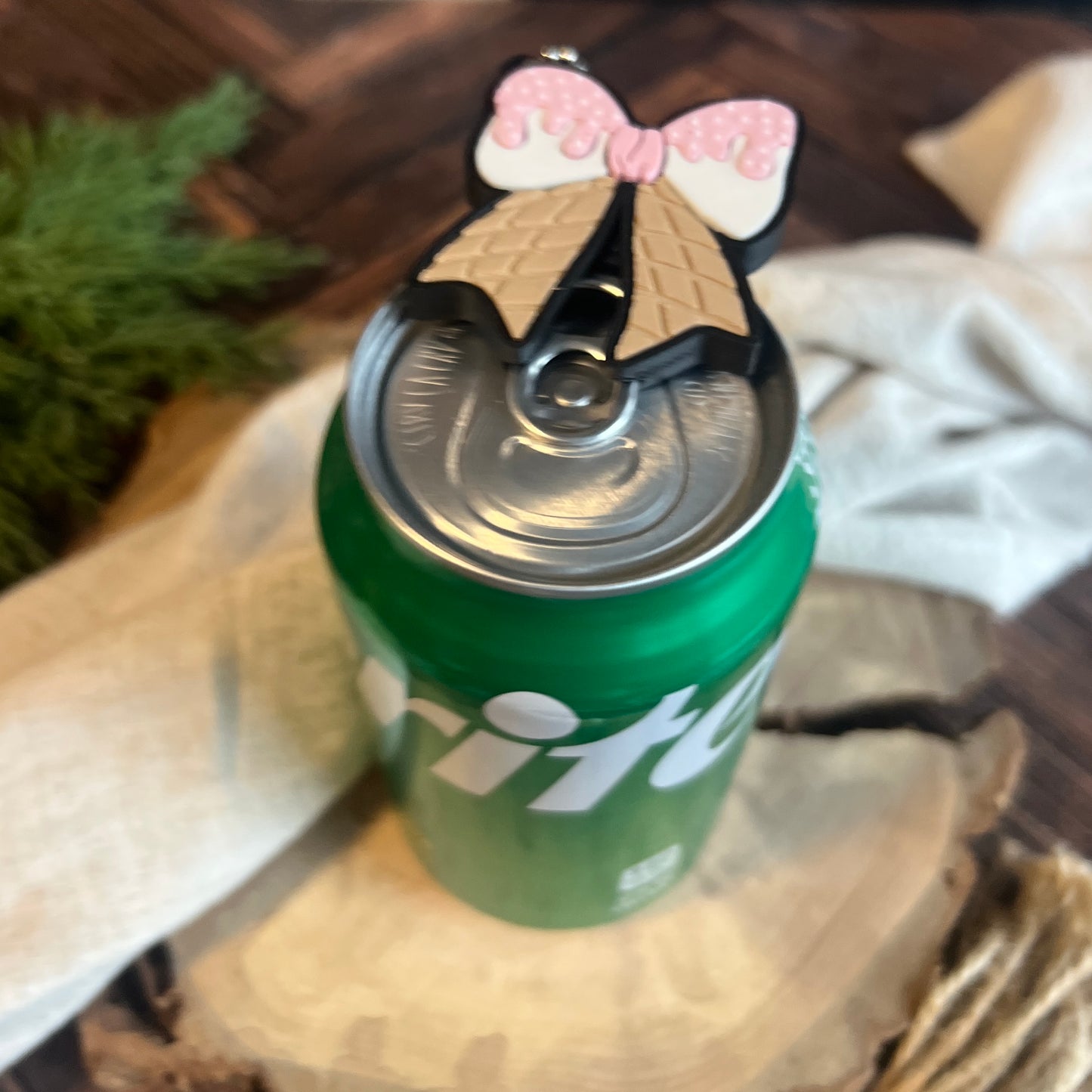 Ice Cream Bow Soda Can Opener