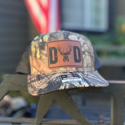 DAD DEER Richardson 112 Mossy Oak Trucker Hat
