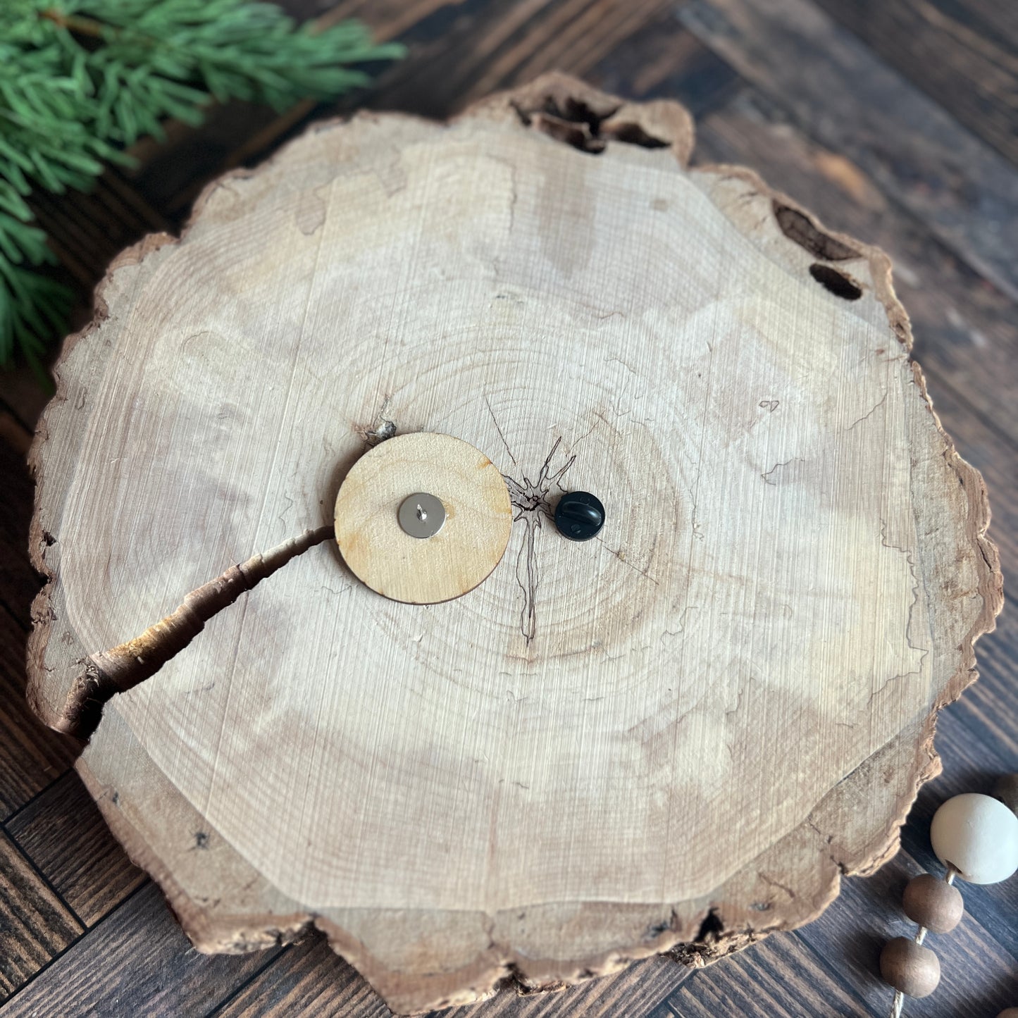 USSVI Bremerton Base Wooden Pin