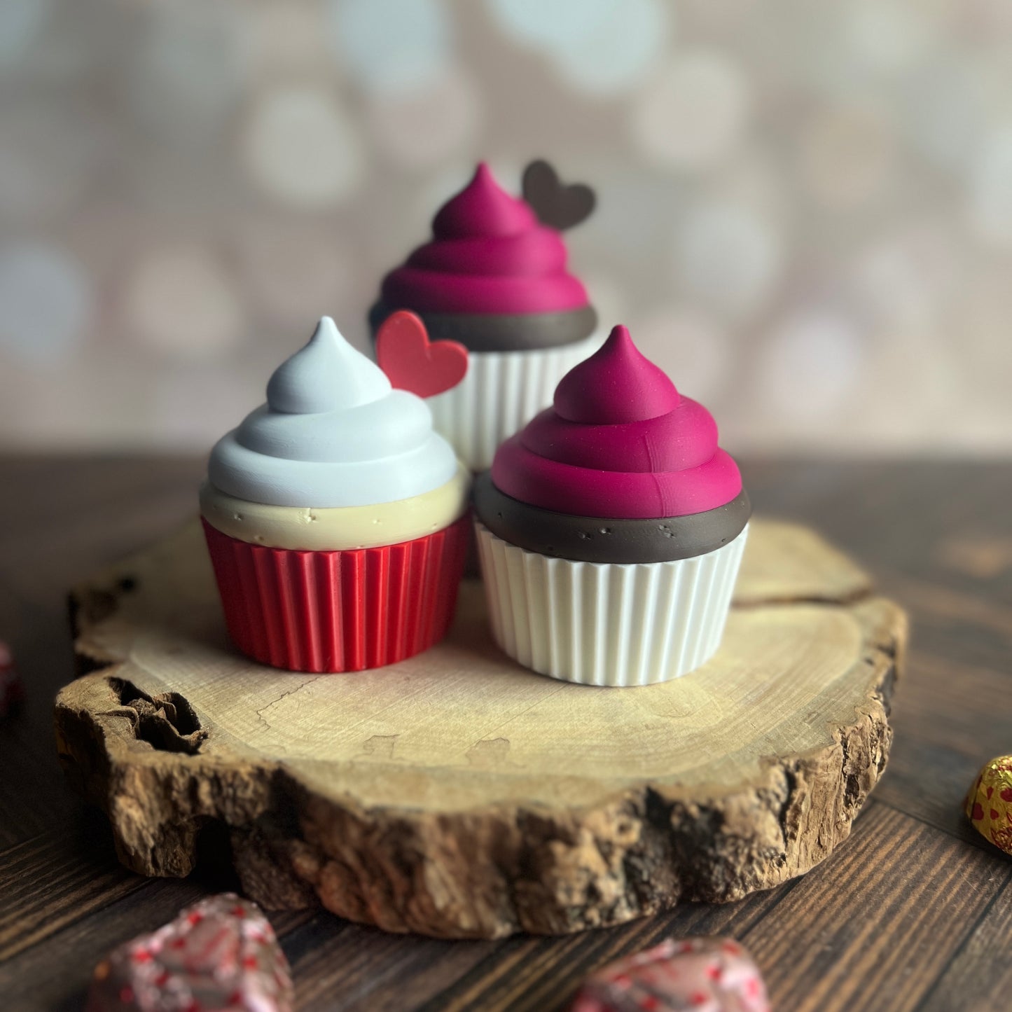 Cupcake Gift Boxes 3D printed