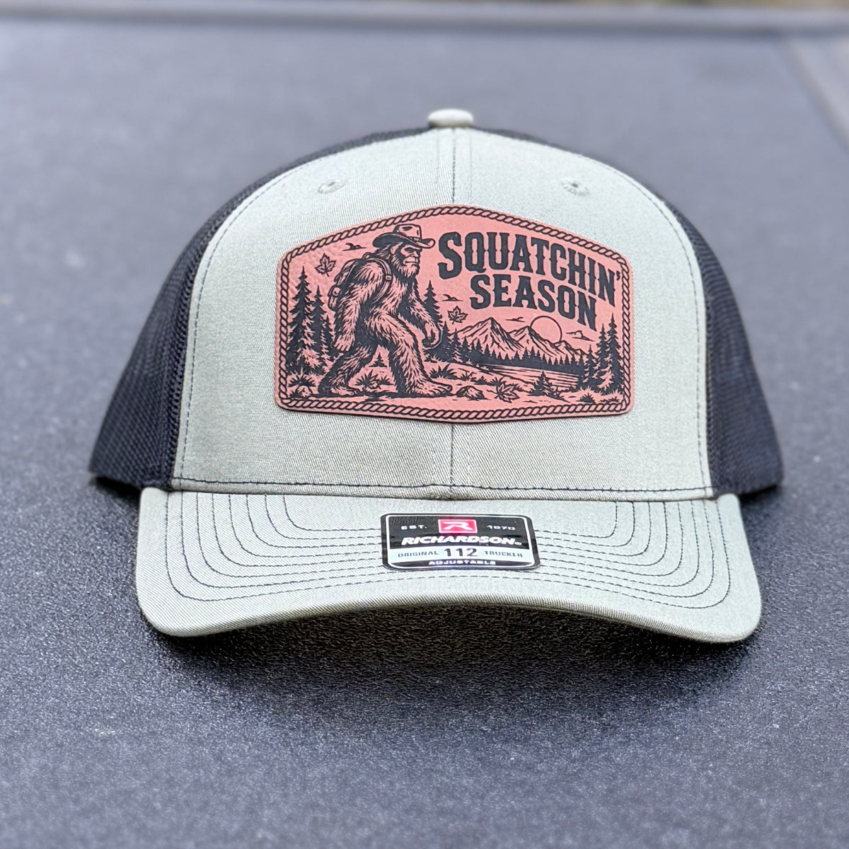 Squatchin' Season Richardson 112 Trucker Hat