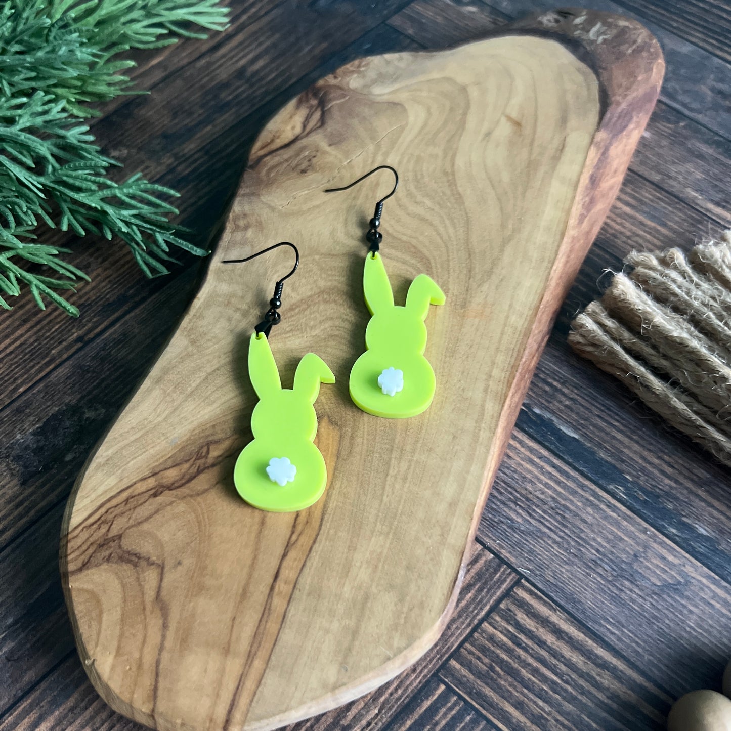 Bunny Acrylic Earrings