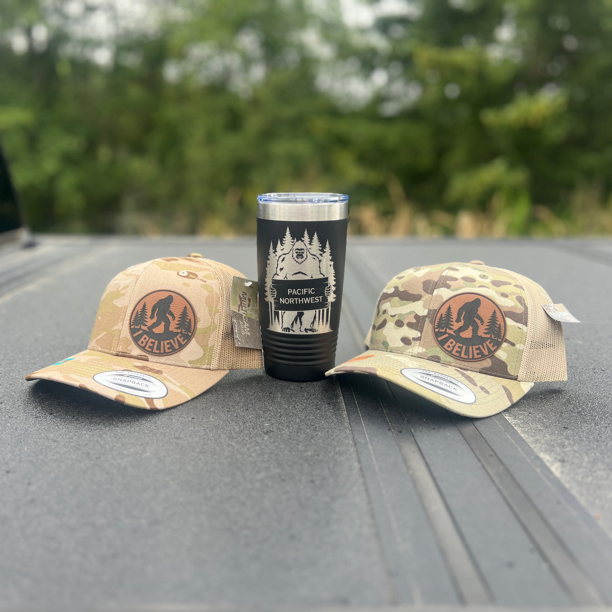 Pacific Northwest Bigfoot Tumbler