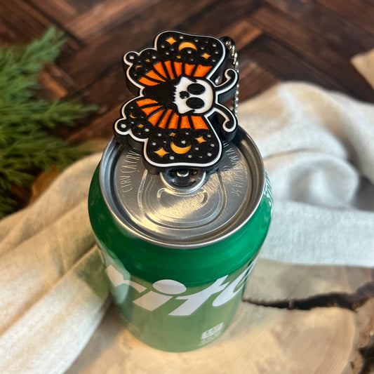Skull Moth Soda Can Opener