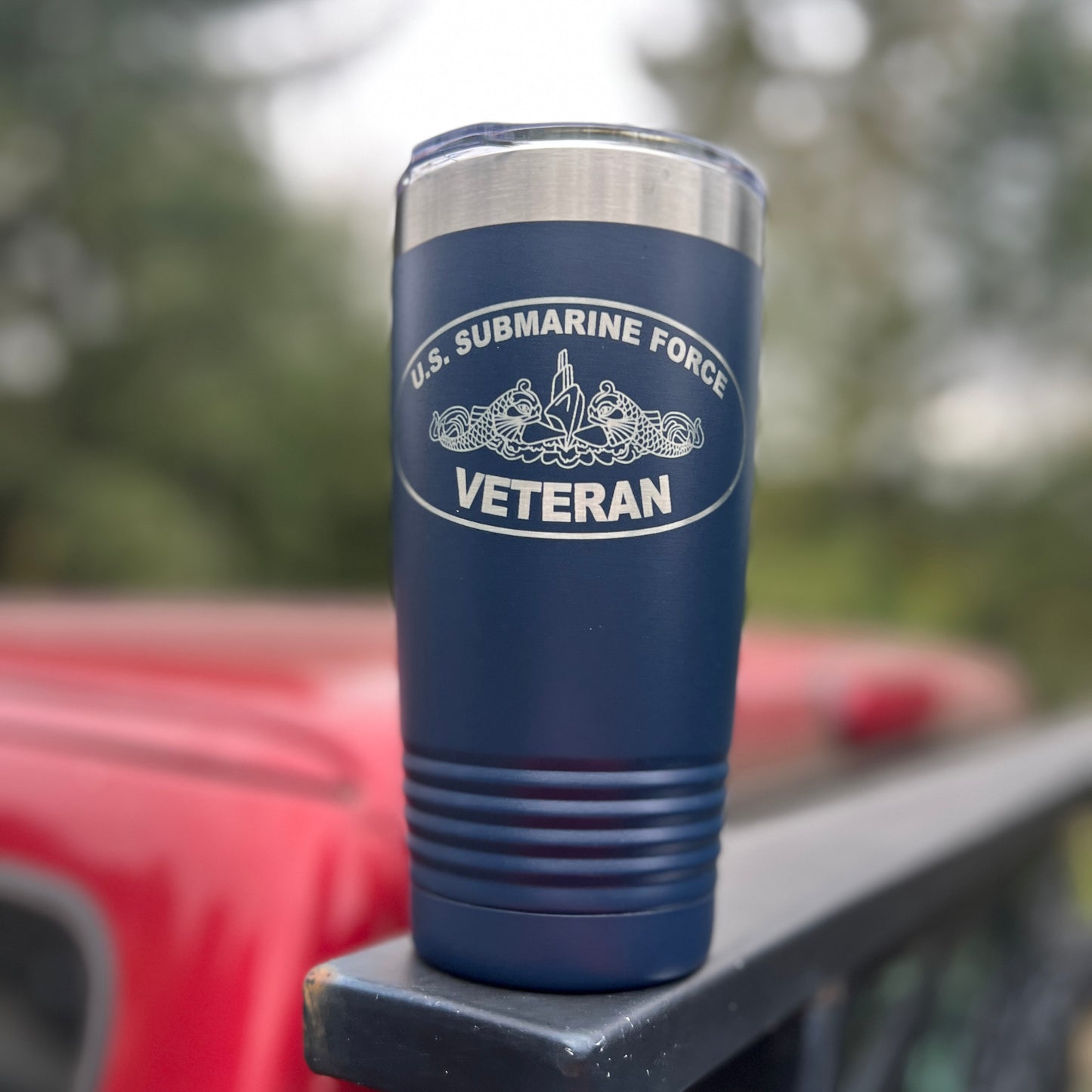 U.S. Submarine Force Veteran Travel Coffee Tumbler