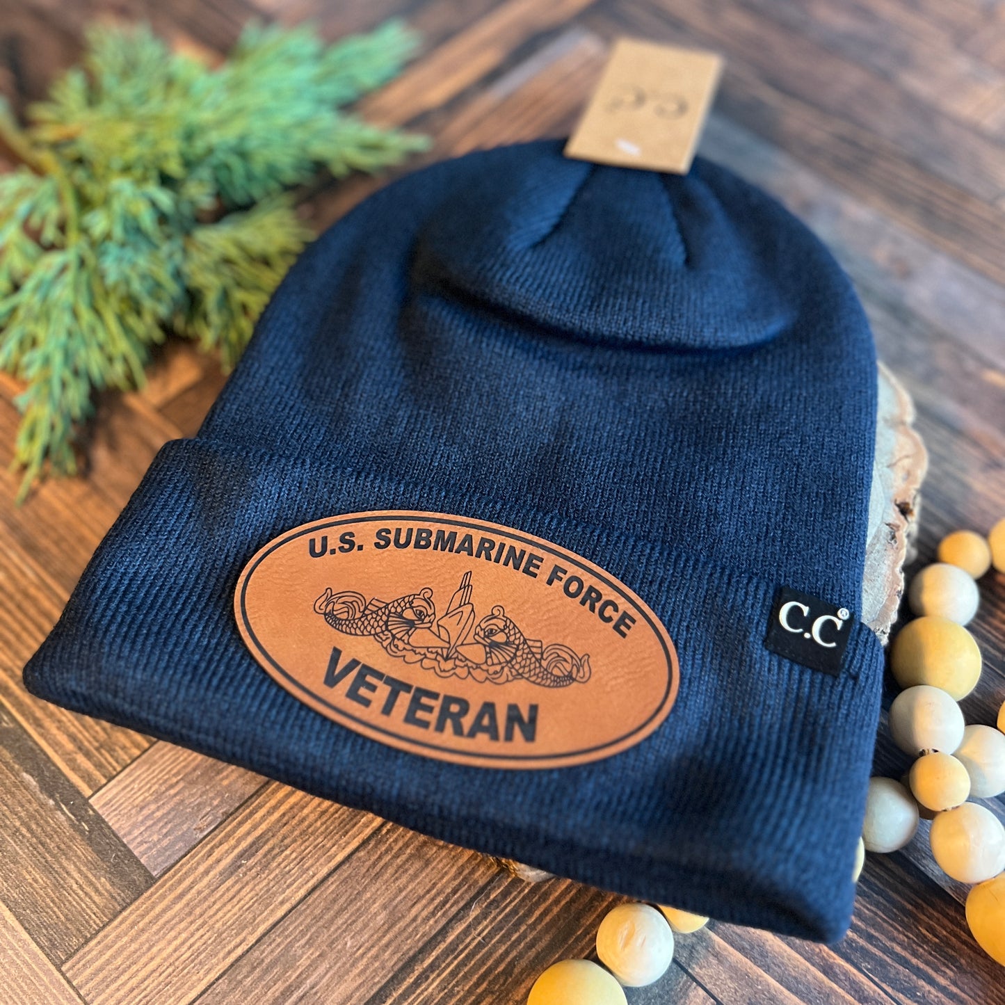 U.S. Submarine Force Veteran Navy Beanie