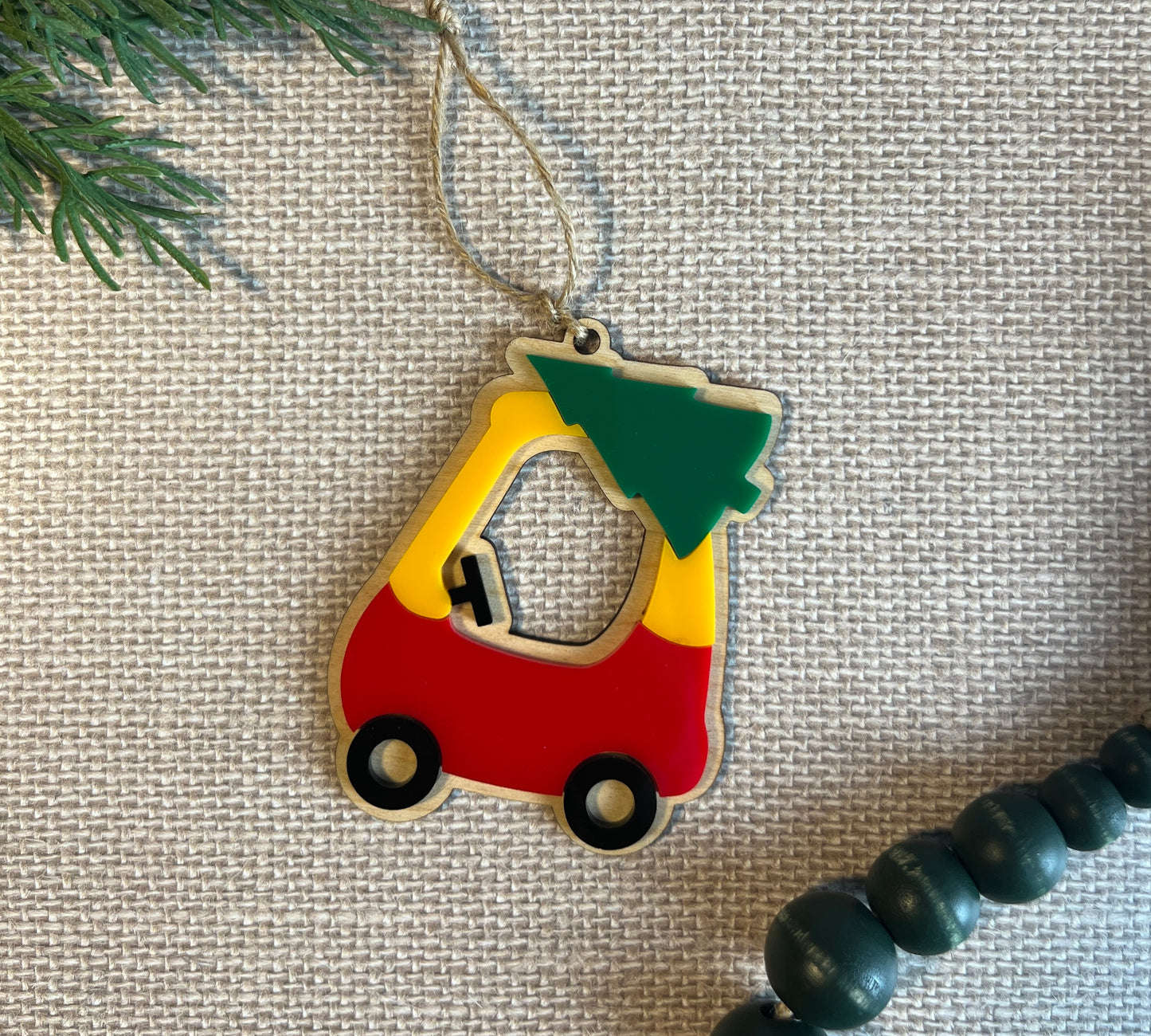 Christmas Car Ornament For Kids