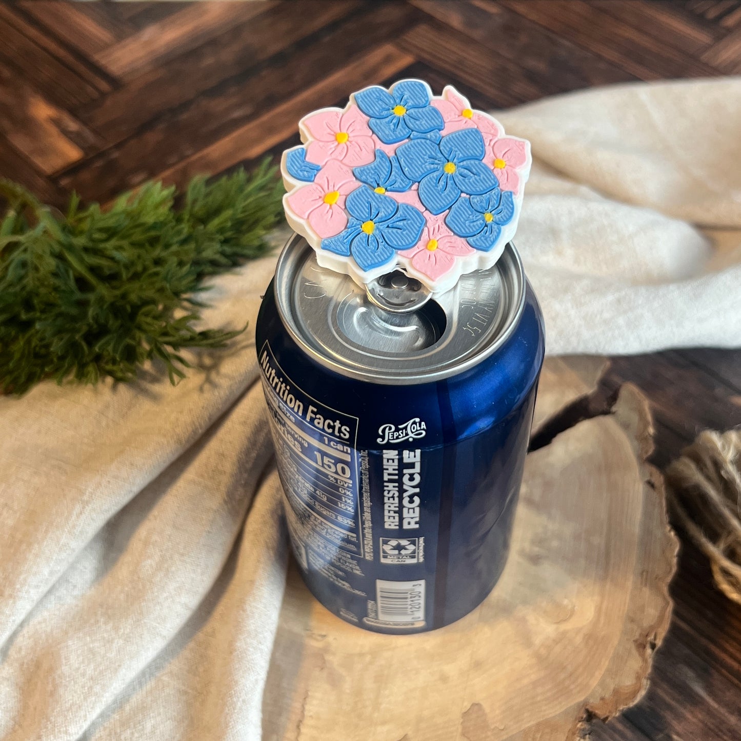Hydrangea Soda Can Opener