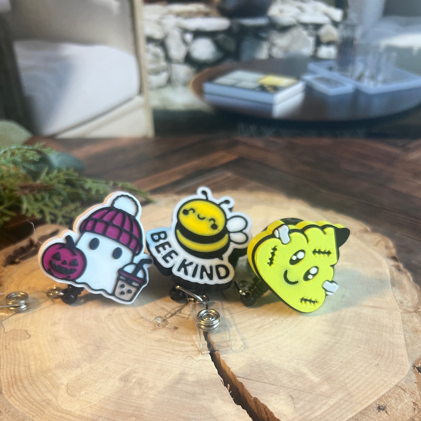 Bougie Boo 3D Printed Badge Reel