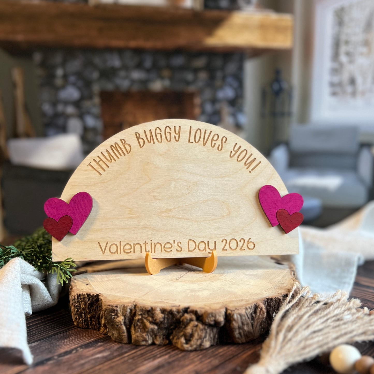DIY Thumb Buggy Sign