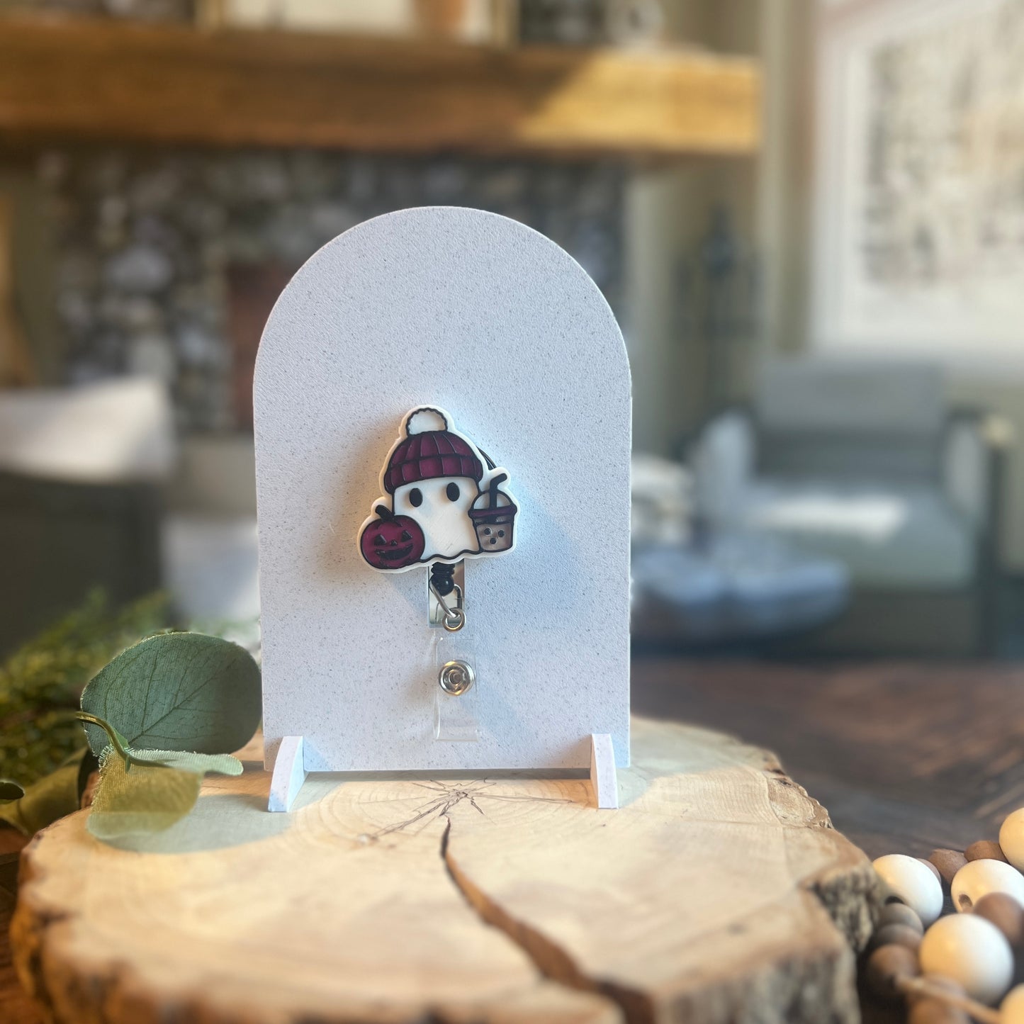 Bougie Boo 3D Printed Badge Reel