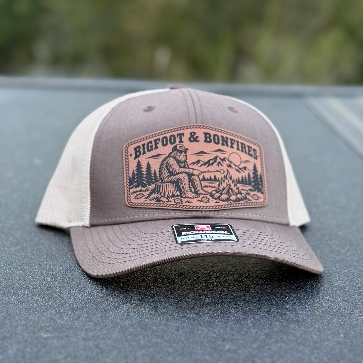 Bigfoot & Bonfires Richardson 112 Trucker Hat