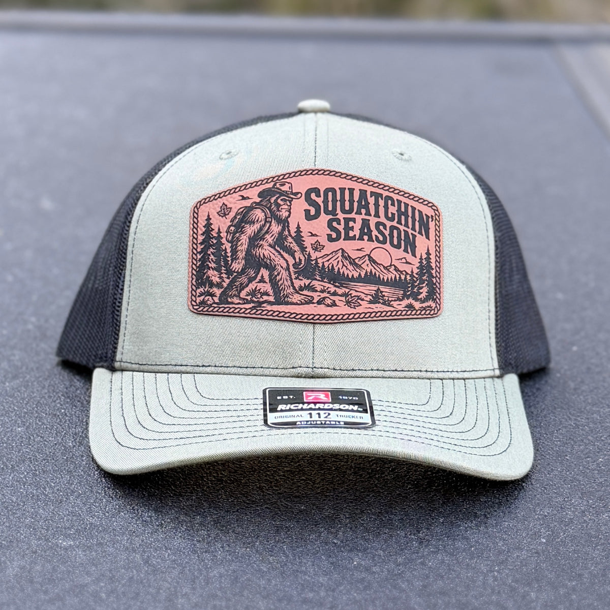 Squatchin' Season Richardson 112 Trucker Hat