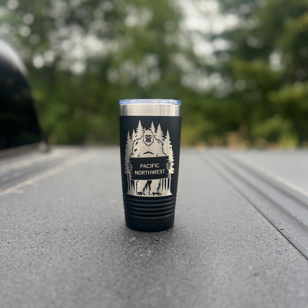 Pacific Northwest Bigfoot Tumbler
