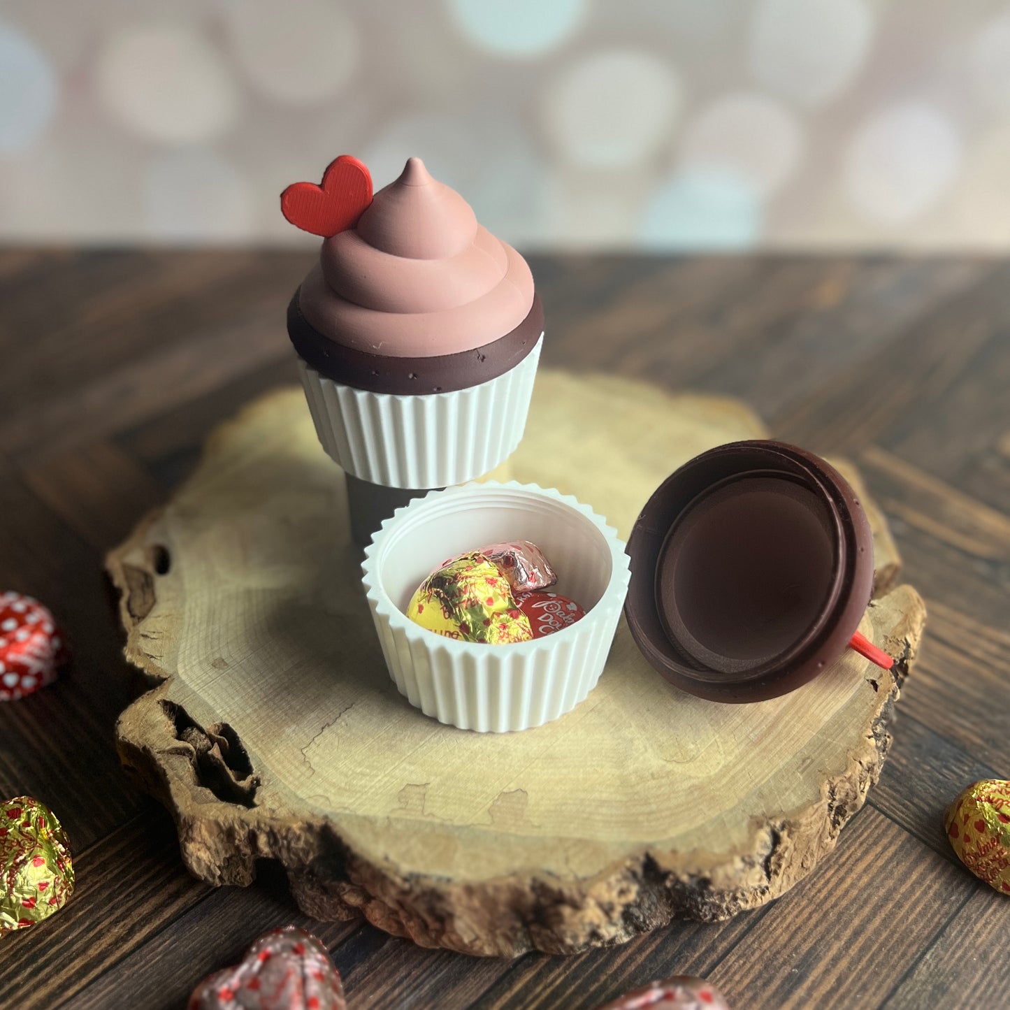 Cupcake Gift Boxes 3D printed