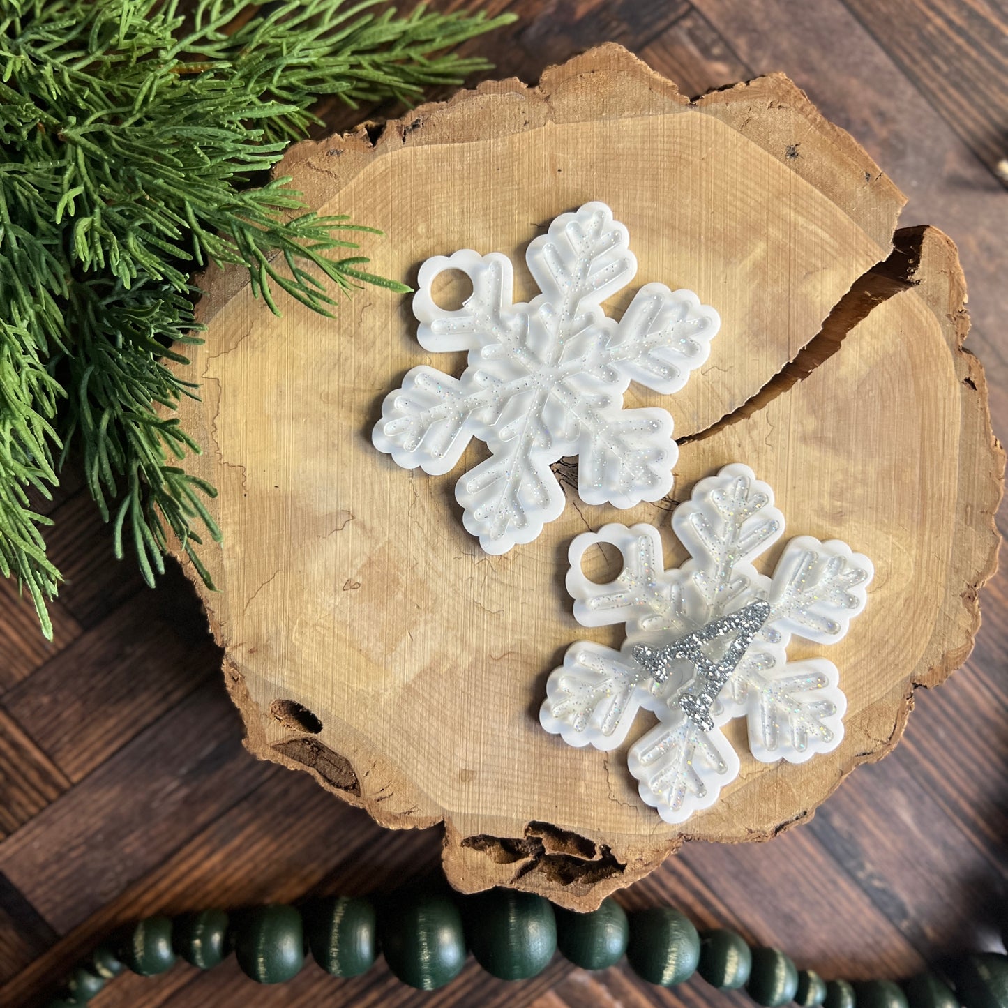 Snowflake Tumbler Topper