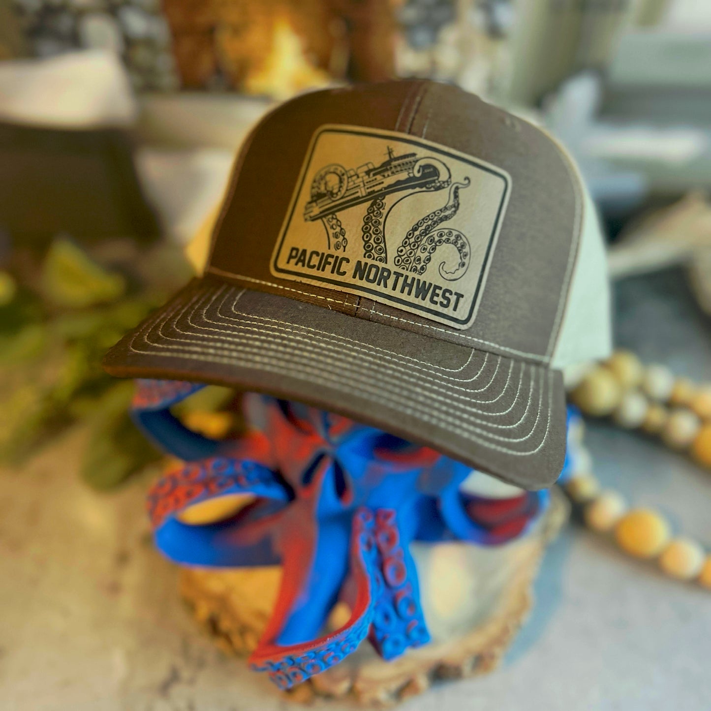 Pacific Northwest Ferry with Kraken for Coffee Richardson 312 Hat