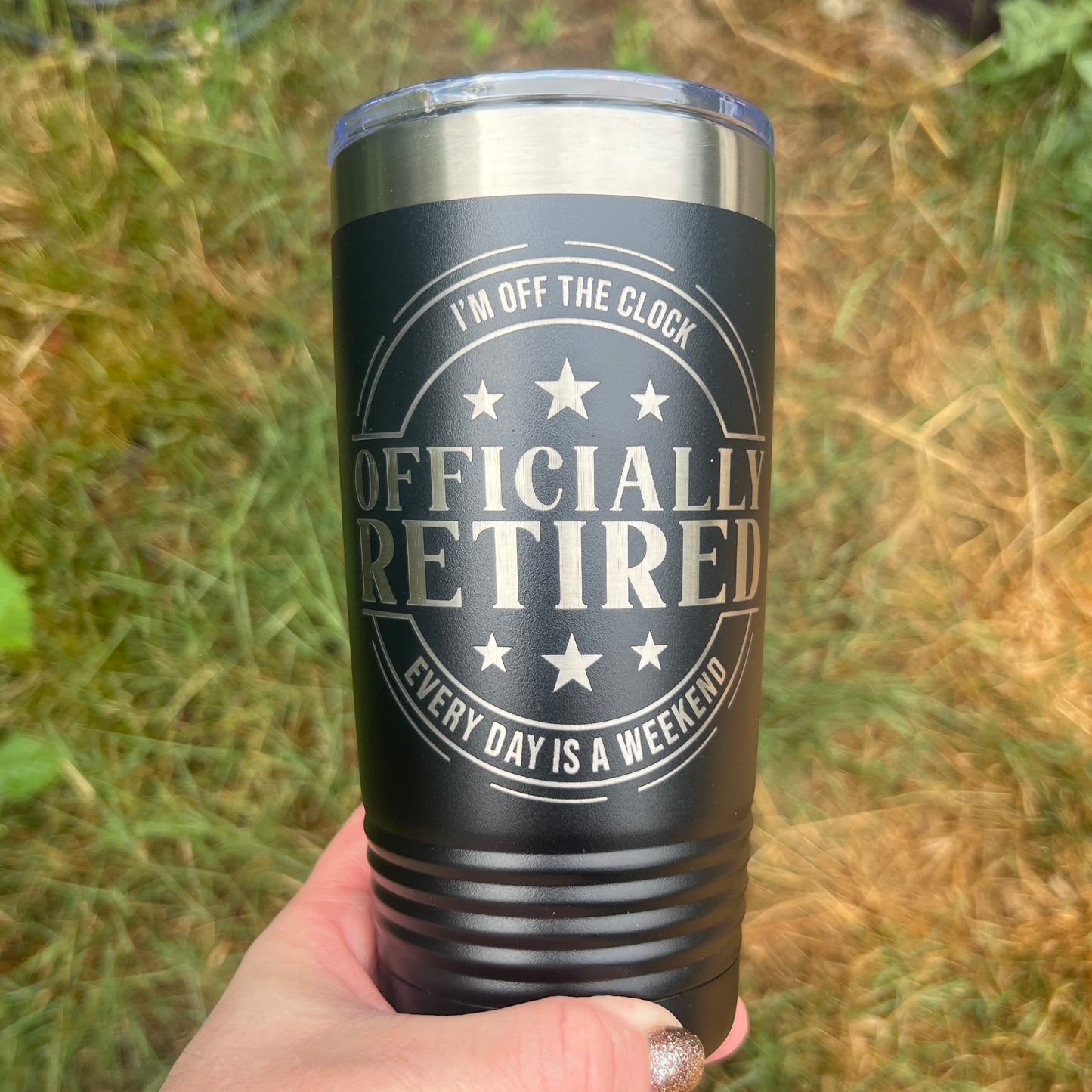 Retirement Travel Coffee Tumbler