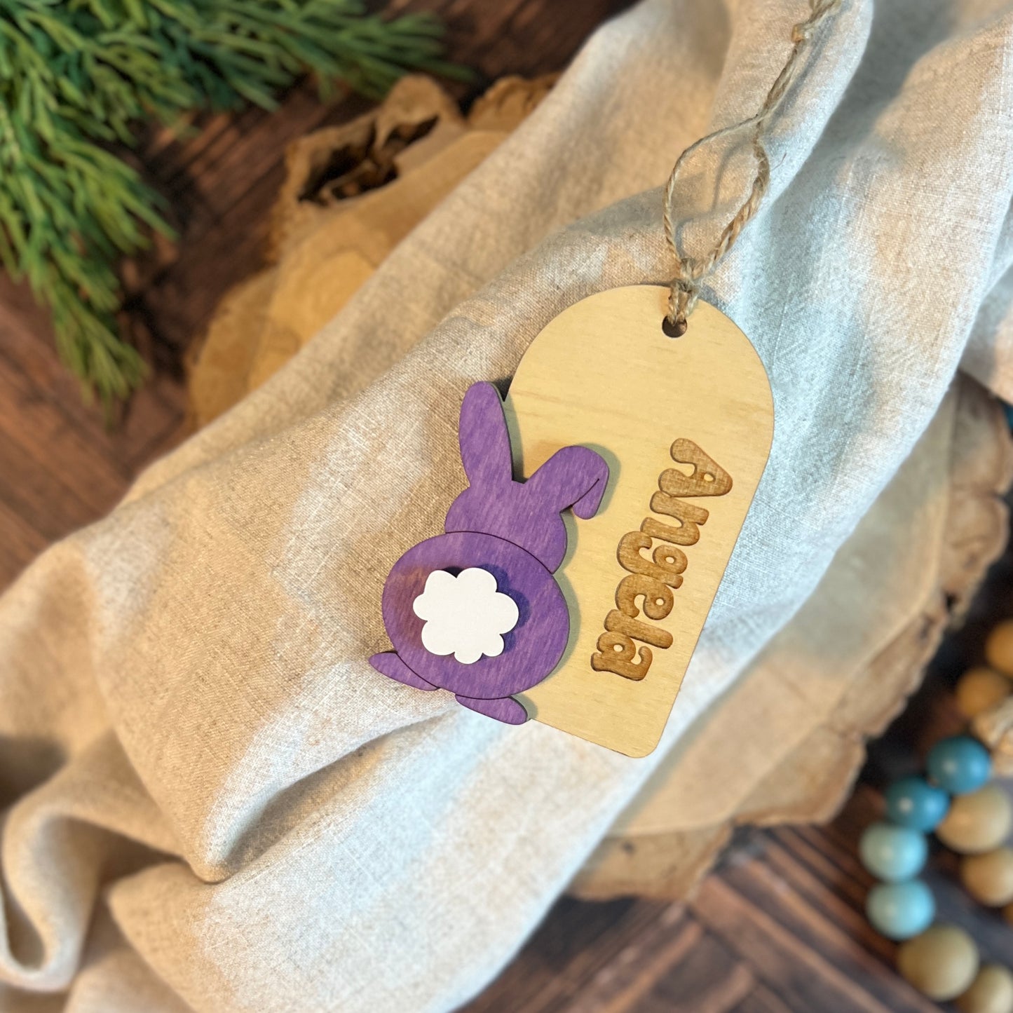 Easter Bunny Tag