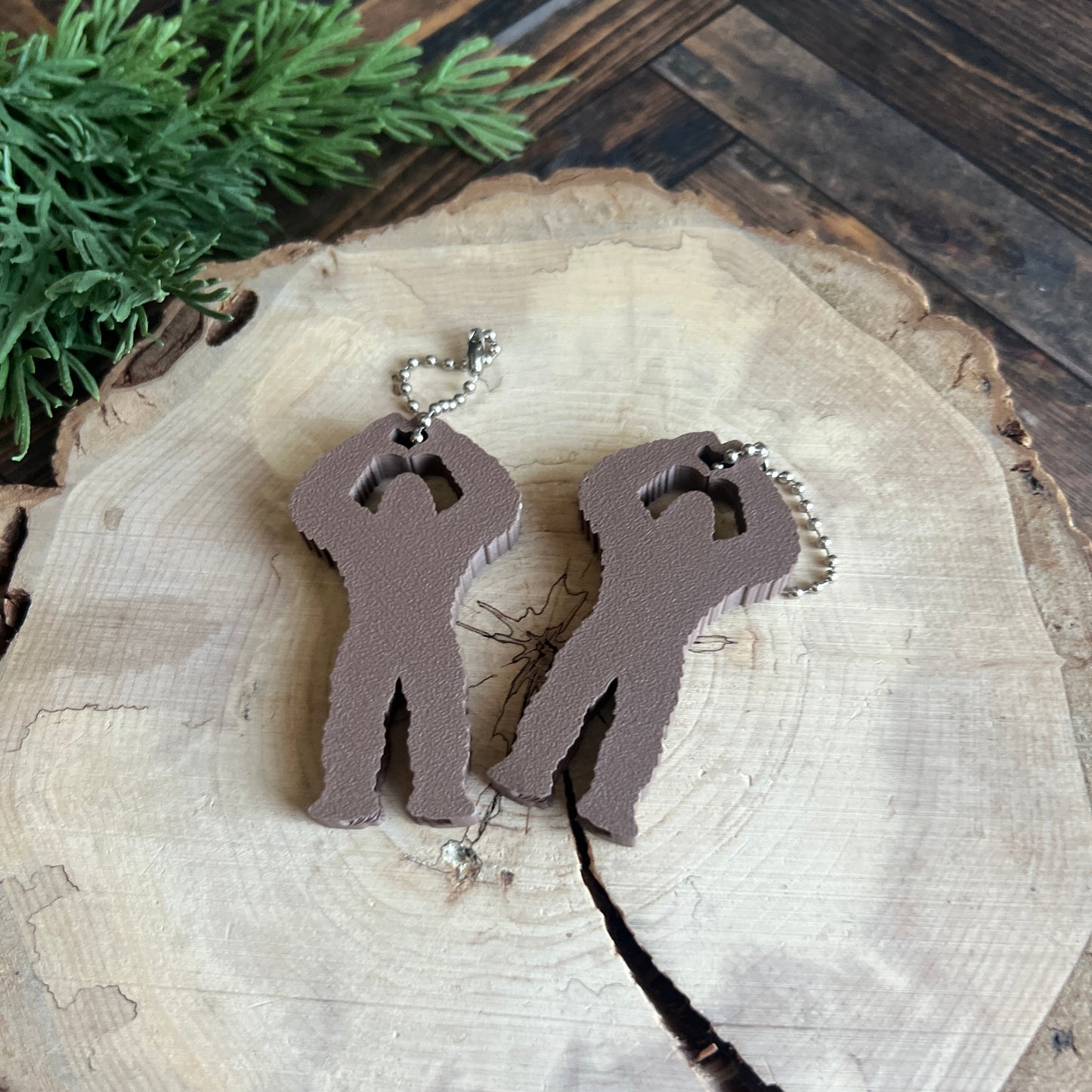 Bigfoot Soda Can Opener Keychain