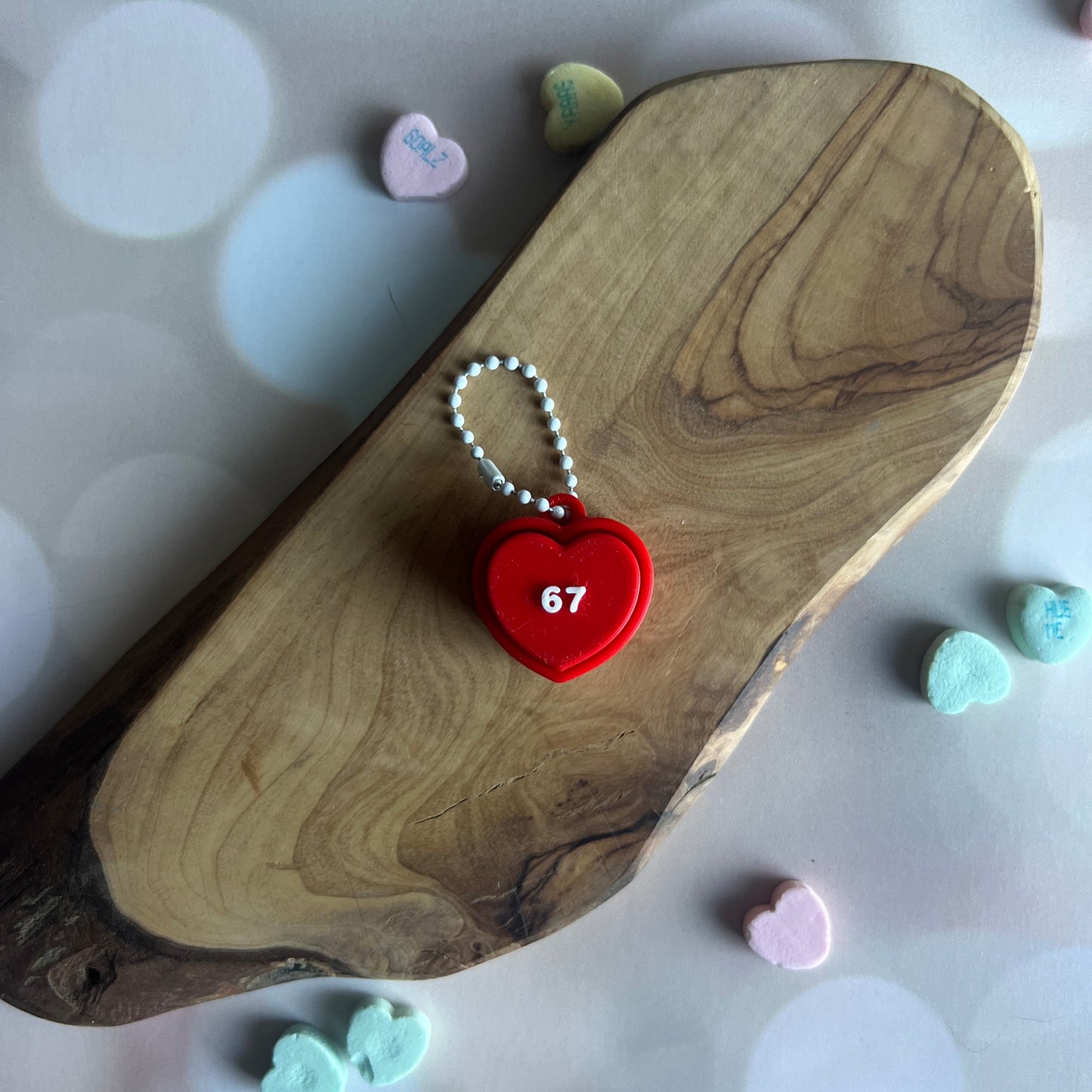 Sweet Heart Keyboard Clicker Fidget