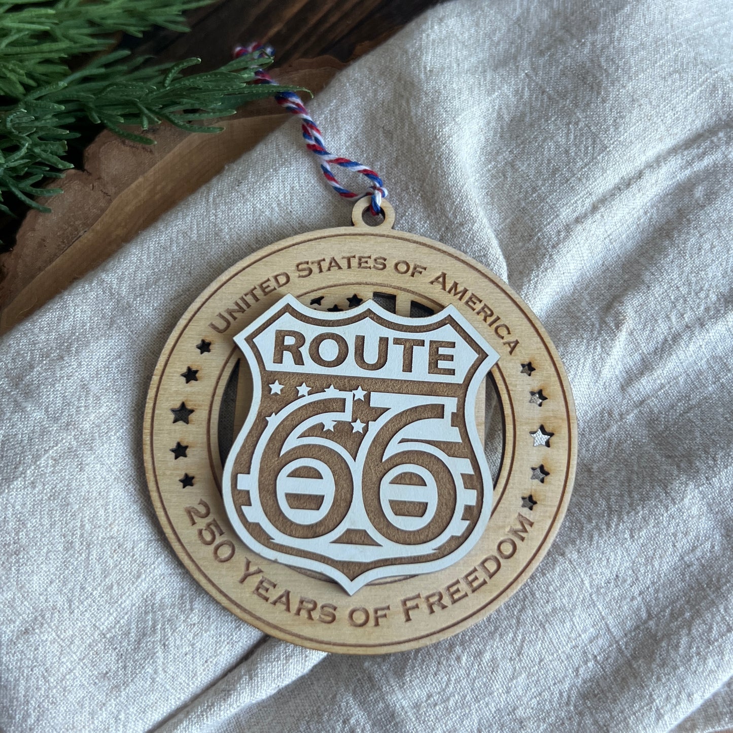 250th Anniversary Ornament USA