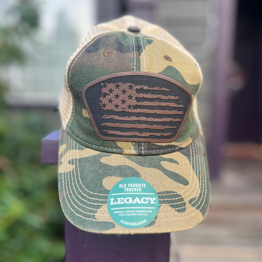 Distressed American Flag Legacy Hat
