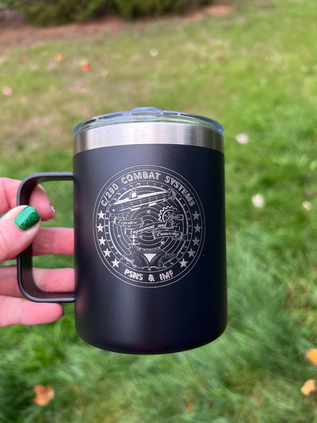 Code 120 Handled Coffee Mug 12 oz