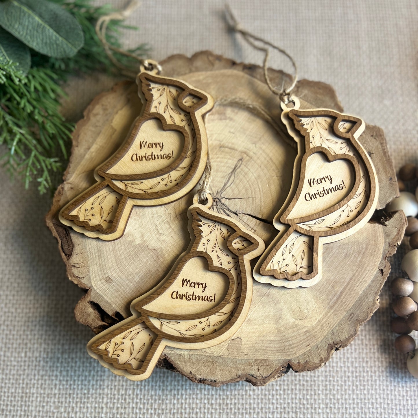 Cardinal Christmas Ornament
