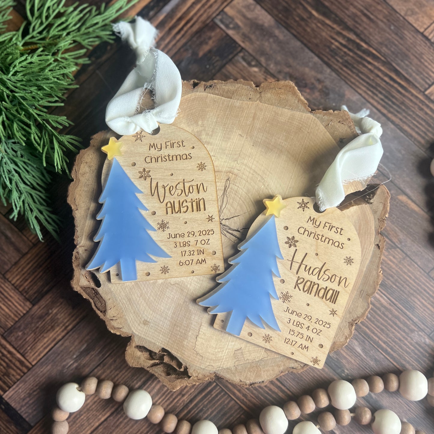 Birth Announcement Ornament