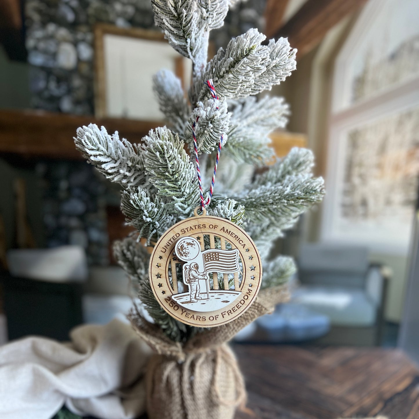 250th Anniversary Ornament USA