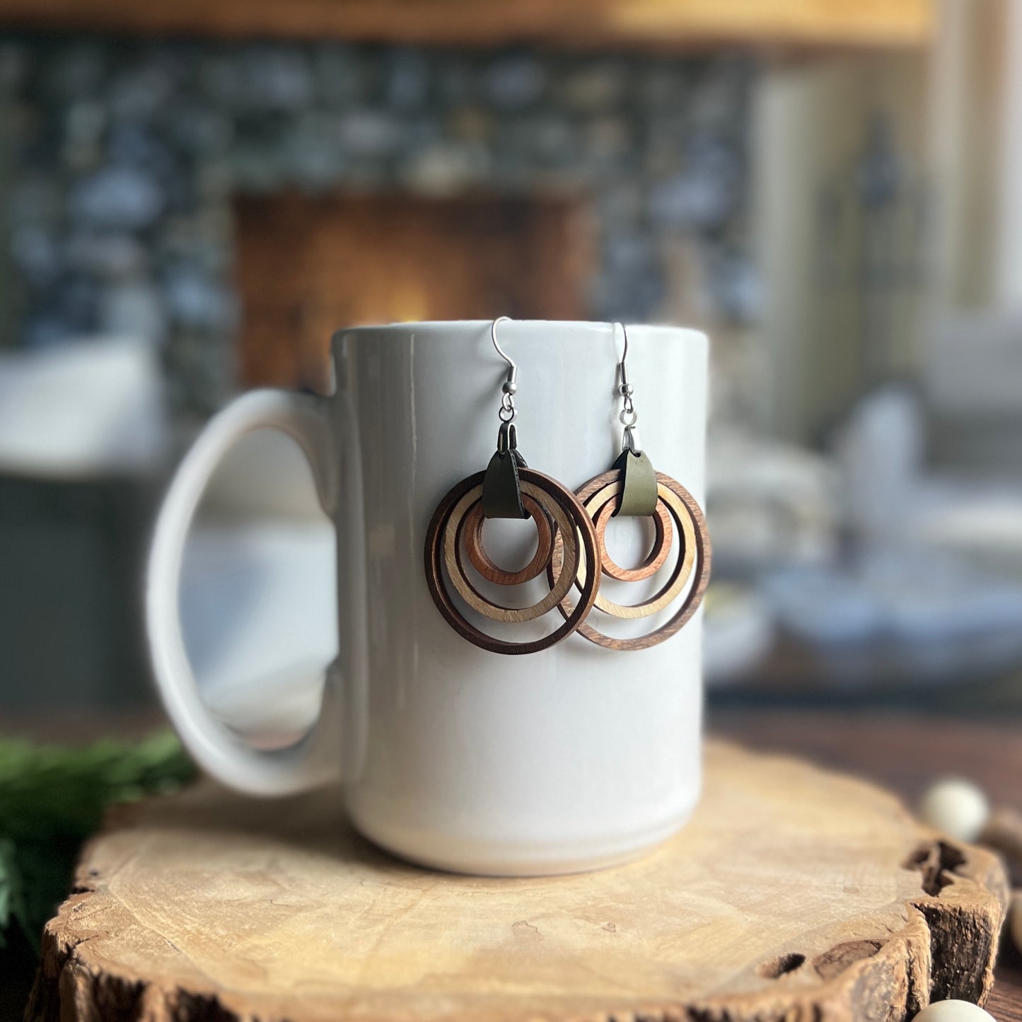 Nested Circle Earrings