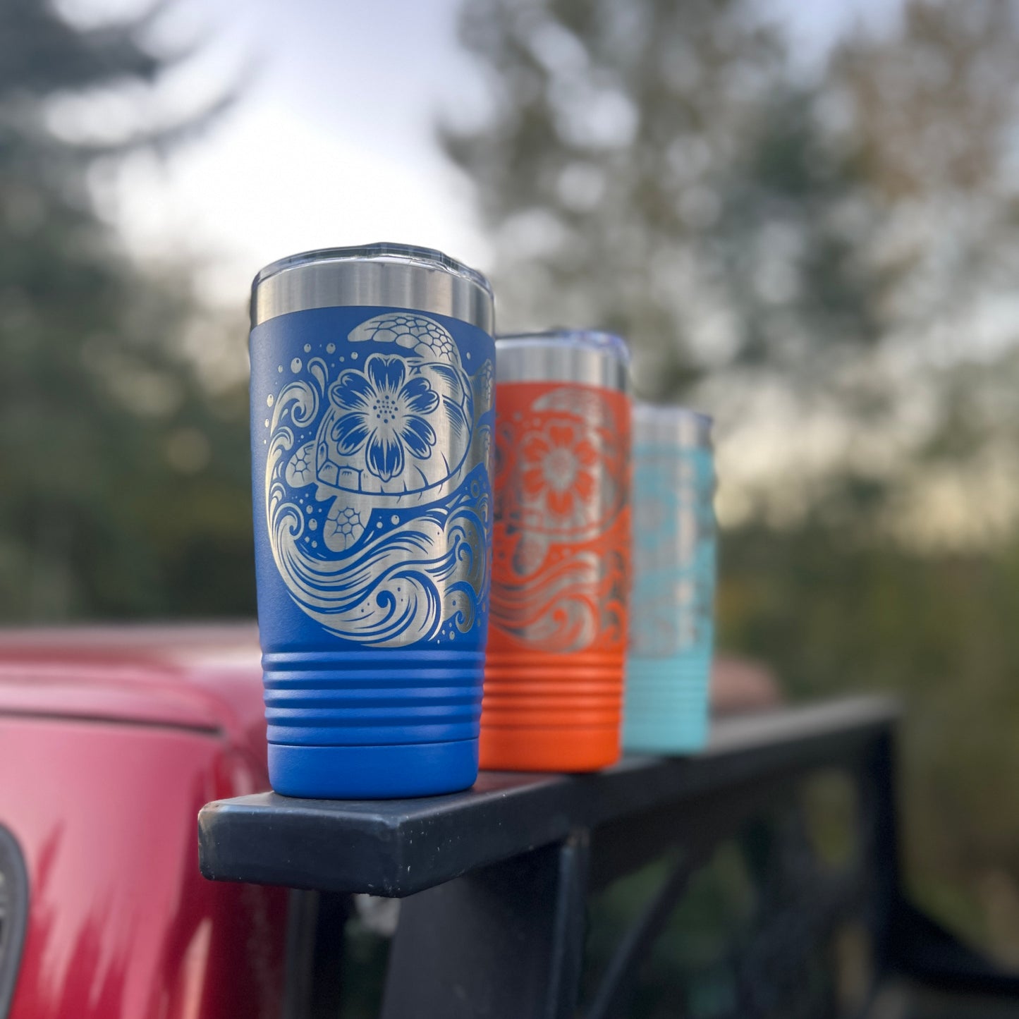 Sea Turtle Travel Coffee Tumbler