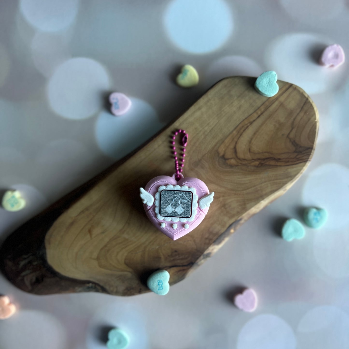 Pink with Wings V-Pet Keyboard Clicker Fidget