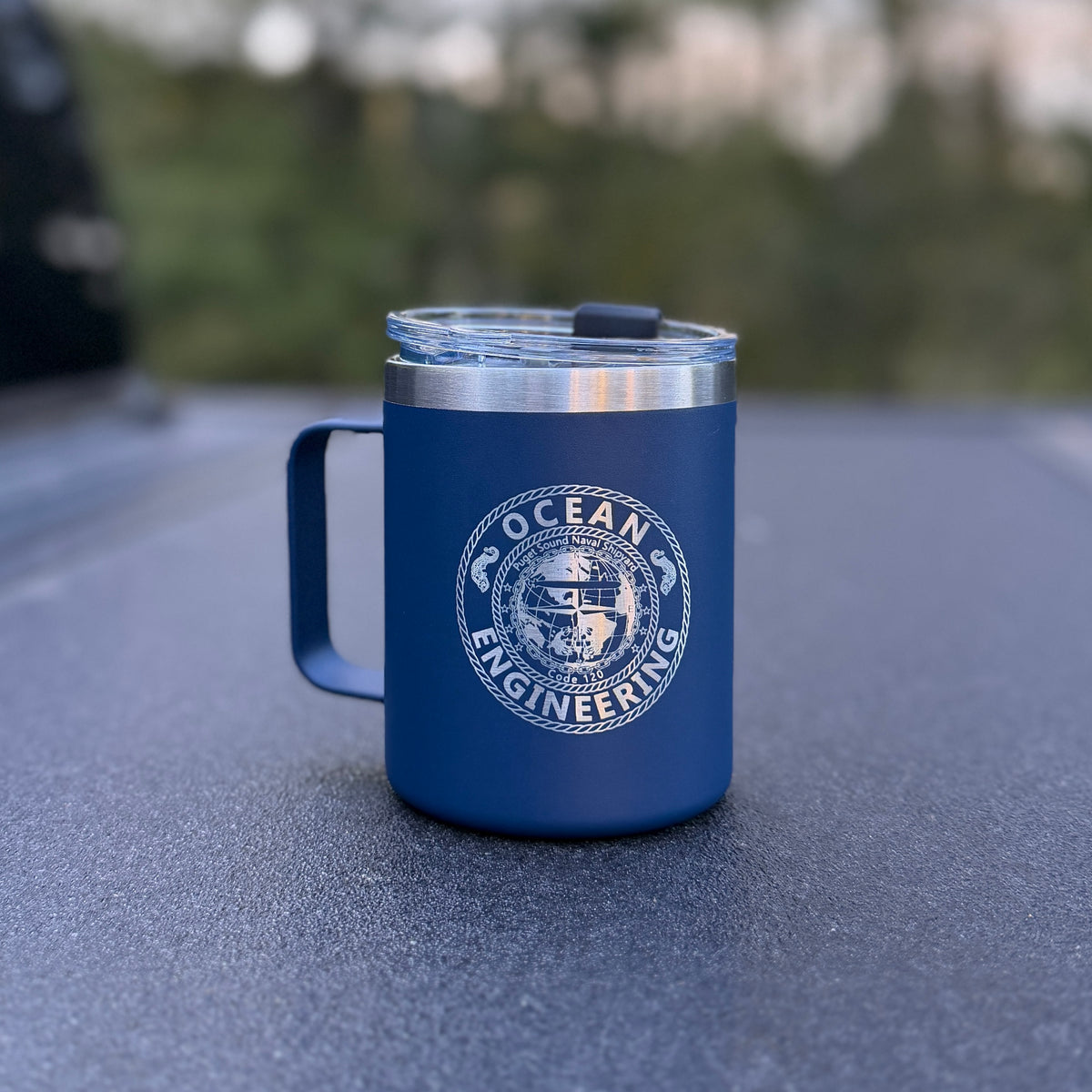 Code 120 Handled Coffee Mug 12 oz