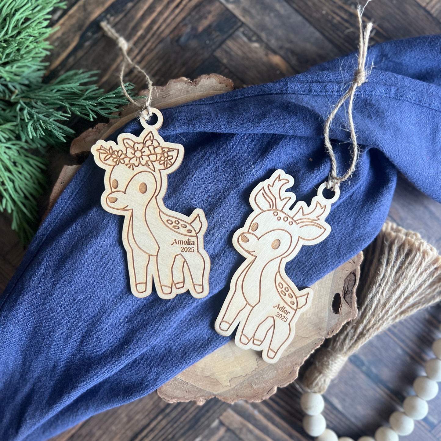 Deer Ornaments