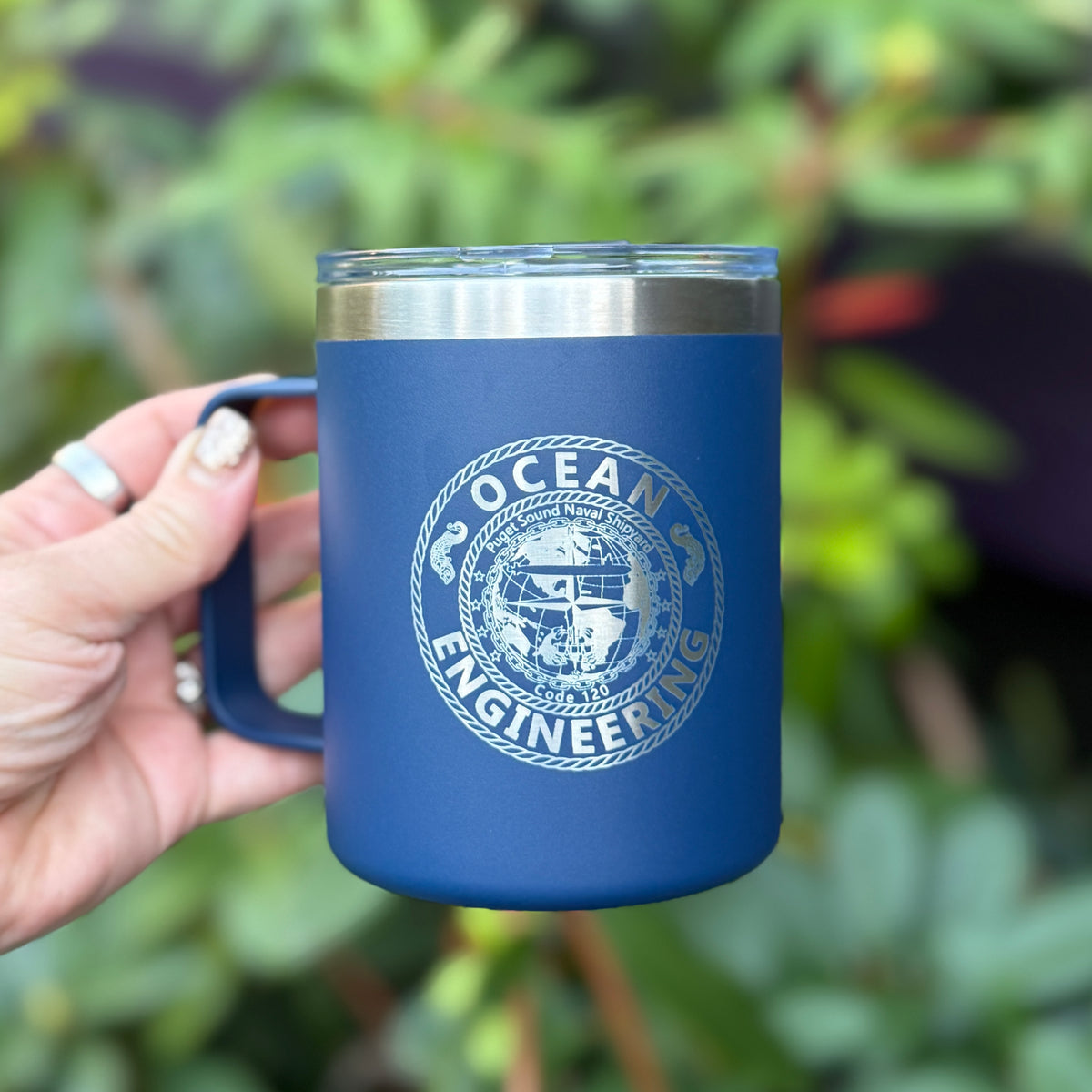 Code 120 Handled Coffee Mug 12 oz