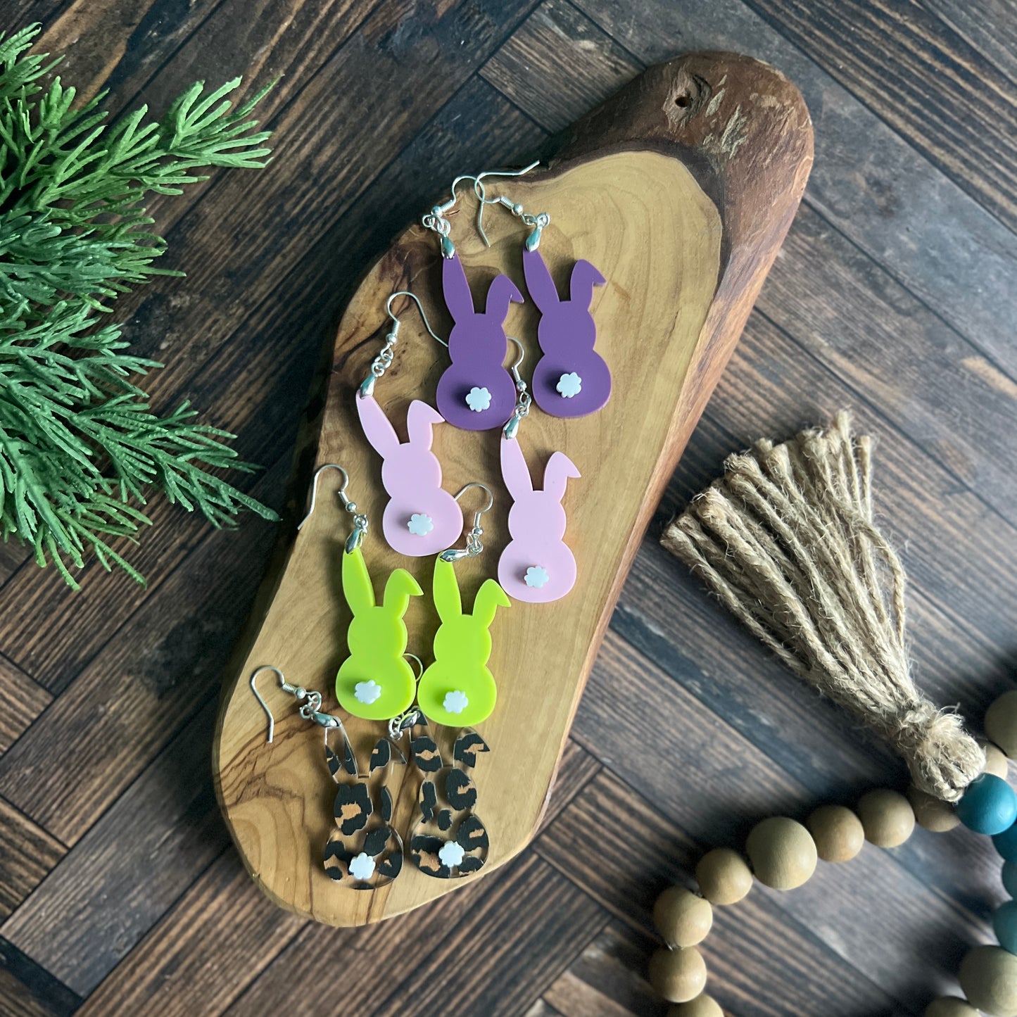Bunny Acrylic Earrings