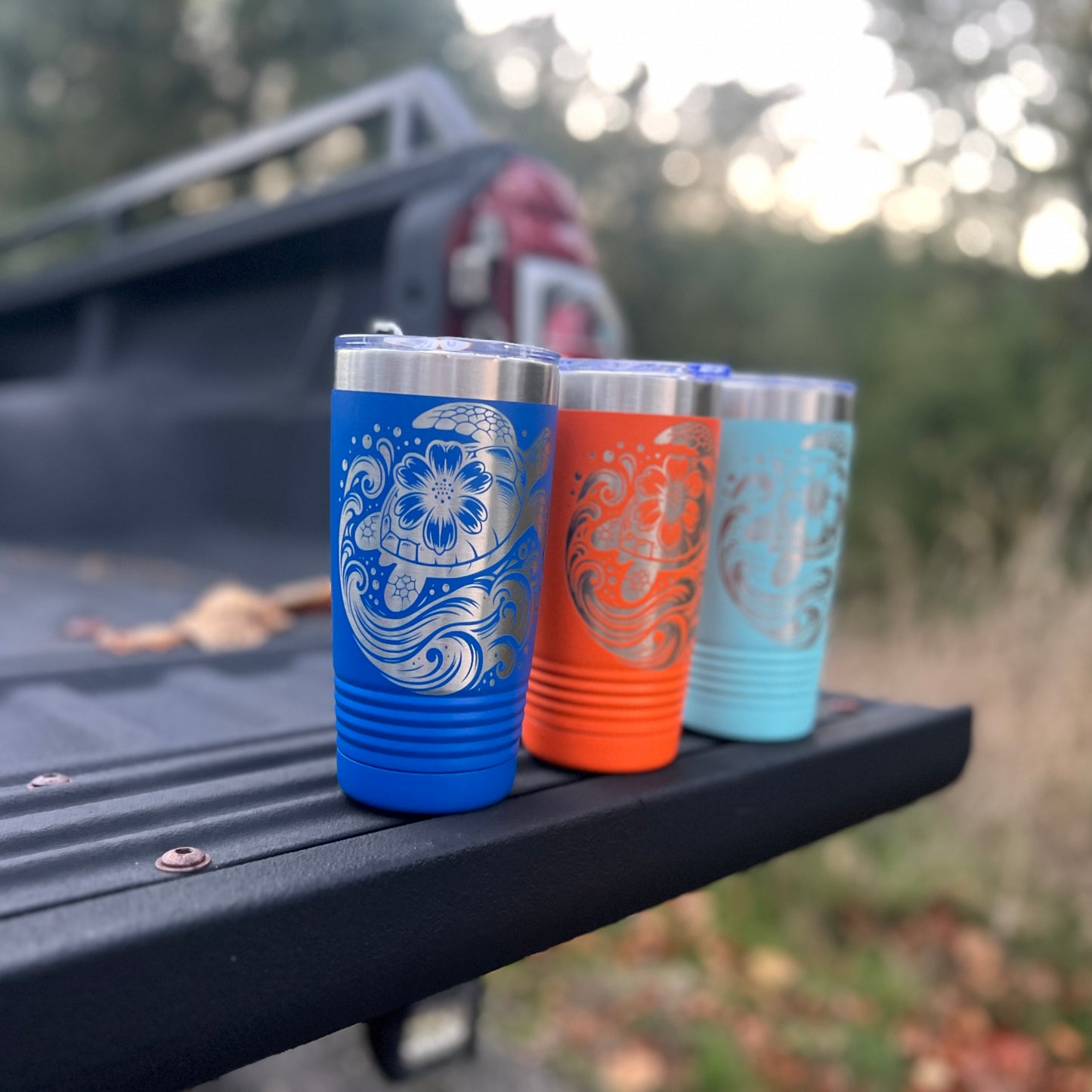 Sea Turtle Travel Coffee Tumbler