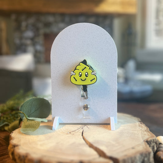 Poopenstein Badge Reel